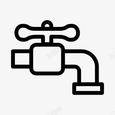 水龙头格里芬水管工图标图标