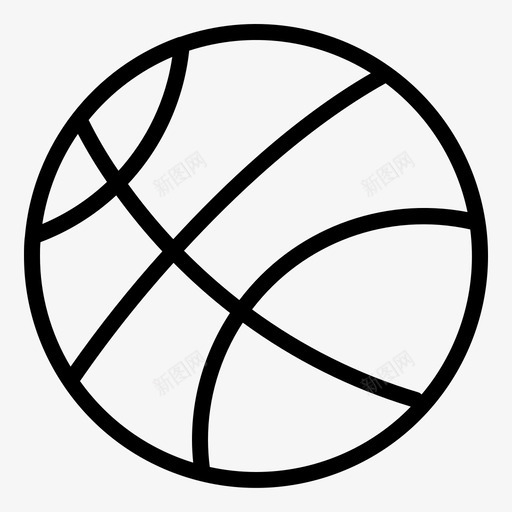 球篮篮球图标svg_新图网 https://ixintu.com 套装 球篮 篮球 运动