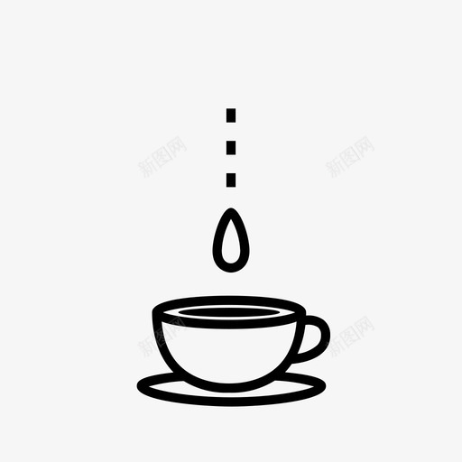 咖啡饮料卡布奇诺图标svg_新图网 https://ixintu.com bnb 卡布 咖啡 奇诺 浓缩 饮料 马克