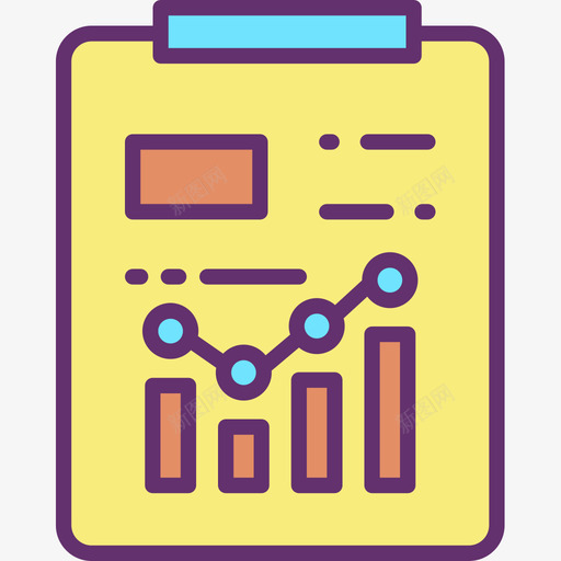 报告文件23线性颜色图标svg_新图网 https://ixintu.com 报告 文件 线性 颜色
