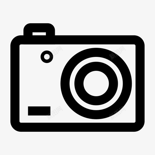基本数码照片数码相机图标svg_新图网 https://ixintu.com 图片 基本 数码照片 数码相机