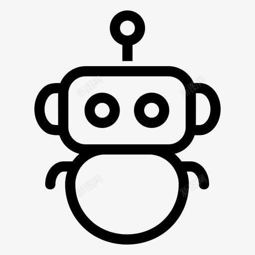 机器人雕刻师卡通电脑图标svg_新图网 https://ixintu.com 卡通 头像 机器人 电脑 雕刻师