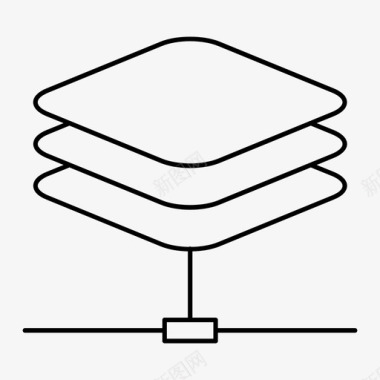 internet连接堆栈图标图标