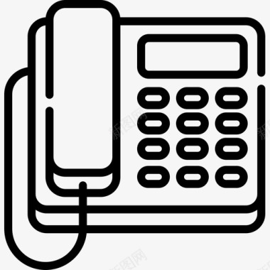 电话25号电话直线电话图标图标