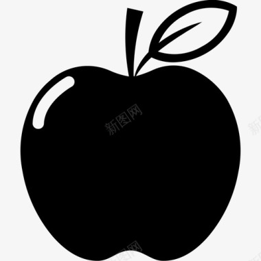 新鲜苹果食物水果图标图标