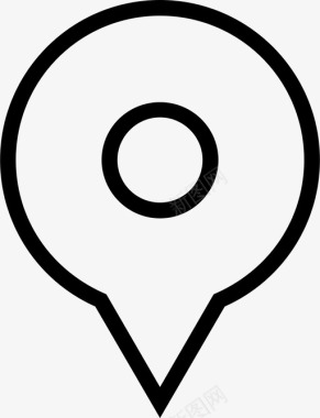 位置本地搜索引擎优化地图图标图标