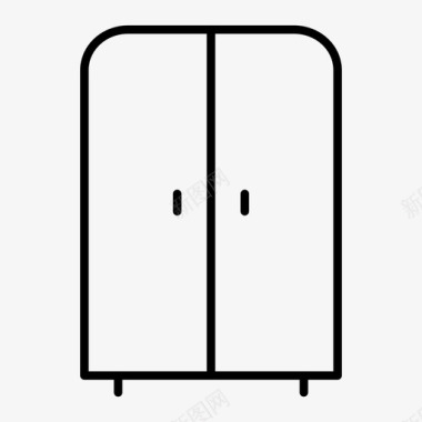 衣柜橱柜衣服图标图标