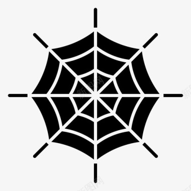 蜘蛛网动物昆虫图标图标