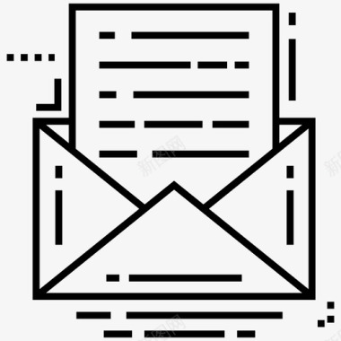 邮件航空邮件电子邮件图标图标
