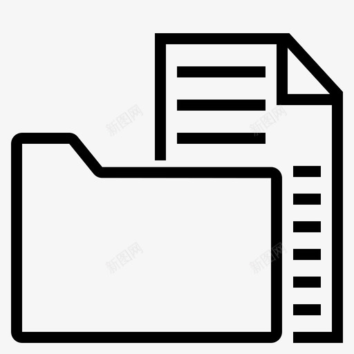 数据文档文件图标svg_新图网 https://ixintu.com 同步 技术 数据 文件 文件夹 文档 计算机