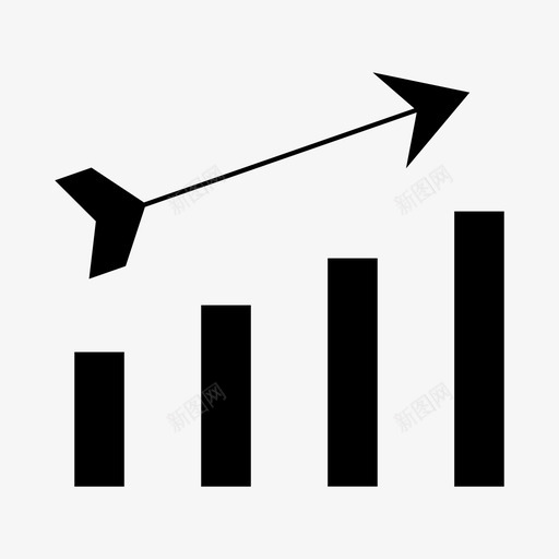 利润收益收入图标svg_新图网 https://ixintu.com 利润 加薪 图标 增加 收入 收益 用户界面