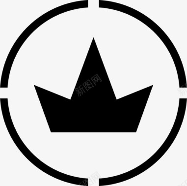 国王权力王后图标图标