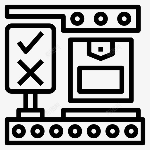 质量控制商业生态系统2线性图标svg_新图网 https://ixintu.com 商业 控制 生态系统 线性 质量