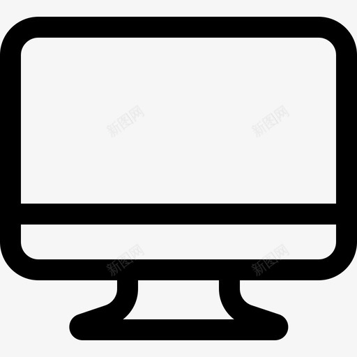 计算机通信183线性图标svg_新图网 https://ixintu.com 线性 计算机 通信