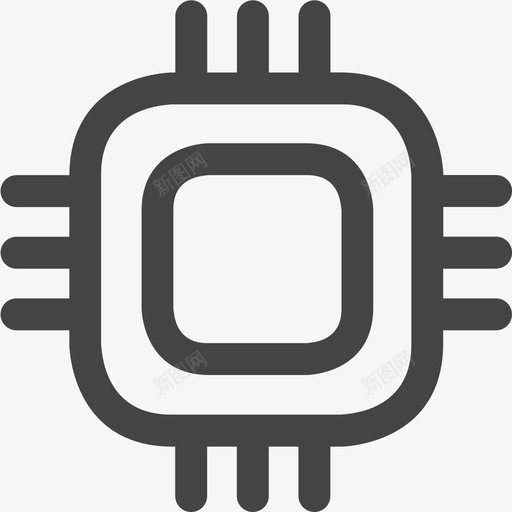 硬件产品icon-黑svg_新图网 https://ixintu.com 硬件产品icon-黑