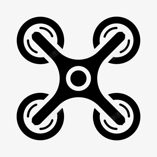 无人机无人机带摄像头玩具飞机图标svg_新图网 https://ixintu.com 摄像头 无人机 玩具 飞机