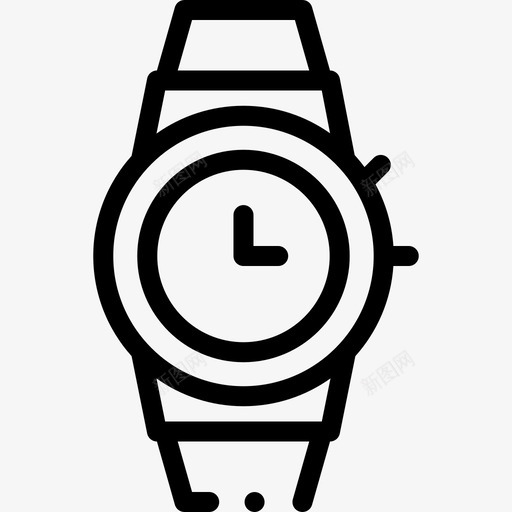 手表珠宝28直线型图标svg_新图网 https://ixintu.com 手表 珠宝 直线 线型