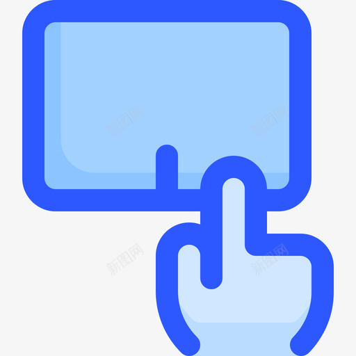 触控板计算机硬件39蓝色图标svg_新图网 https://ixintu.com 硬件 蓝色 触控 计算机