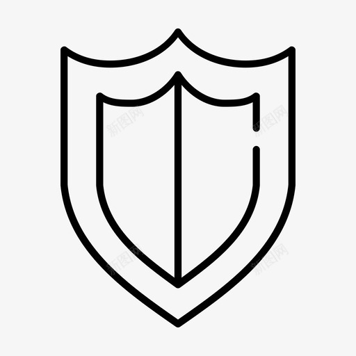盾牌保险安全图标svg_新图网 https://ixintu.com 保险 安保 安全 混合 盾牌