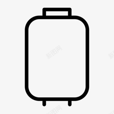 包箱子行李架图标图标