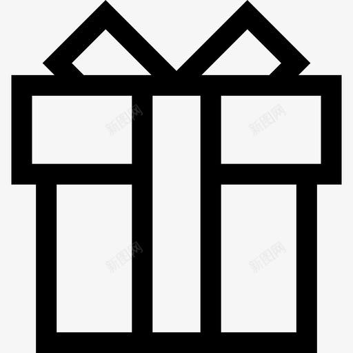 礼物圣诞240直系图标svg_新图网 https://ixintu.com 圣诞 直系 礼物