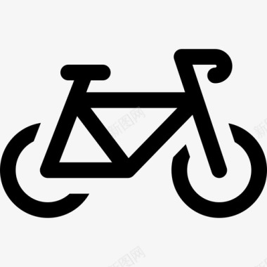 自行车车辆和运输工具5辆装满图标图标