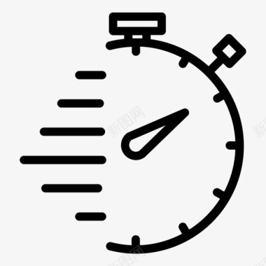 计时器小时分钟图标图标