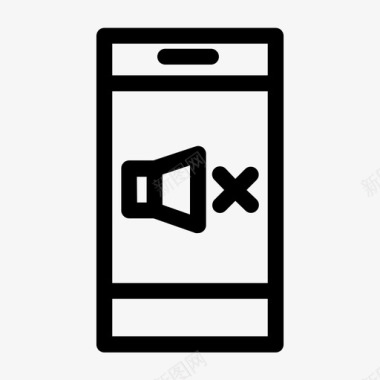 静音智能手机android手机图标图标