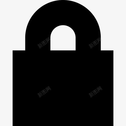 挂锁关闭钥匙私人图标svg_新图网 https://ixintu.com 关闭 挂锁 私人 钥匙