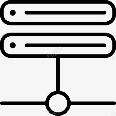 托管服务创意域名图标图标