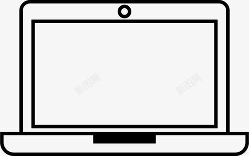 笔记本电脑博客互联网图标图标