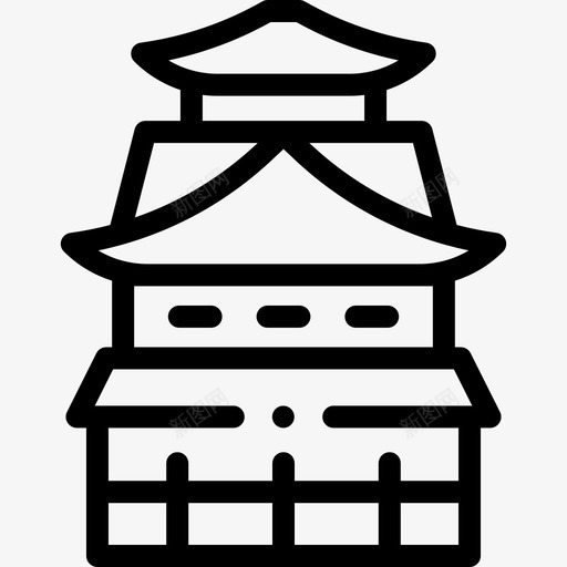 House日本97直系图标svg_新图网 https://ixintu.com House 日本 直系
