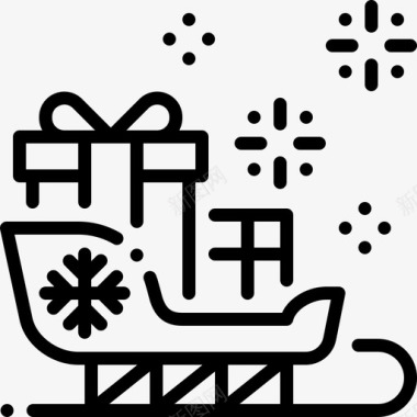 雪橇圣诞老人2直系图标图标
