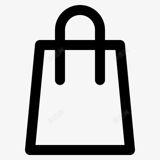 购物袋经济金融图标svg_新图网 https://ixintu.com 科技 经济 购物袋 金融