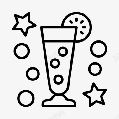 饮料餐饮庆典图标图标