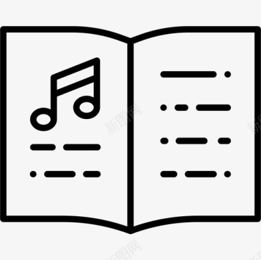 有声读物音乐110大纲图标图标
