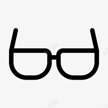 眼镜视力护目镜图标图标