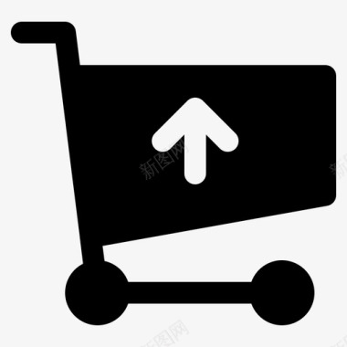 购物车购买市场图标图标