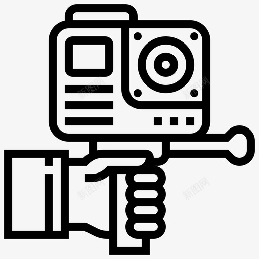 行动照相机摄影便携式图标svg_新图网 https://ixintu.com 便携式 小工 工具 录音 摄影 照相机 生产线 行动
