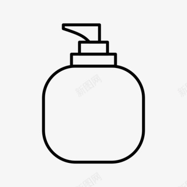 洗手液乳液肥皂图标图标