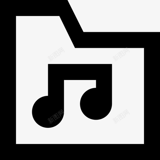 目录音乐目录结构文件和文件夹图标svg_新图网 https://ixintu.com 图标 常规 文件 文件夹 目录 结构 音乐