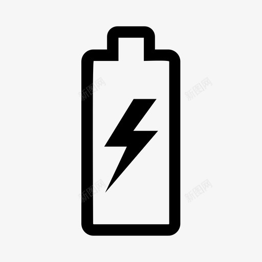 充电电池电池充电图标svg_新图网 https://ixintu.com 充电 充电电池 状态 电池 能量