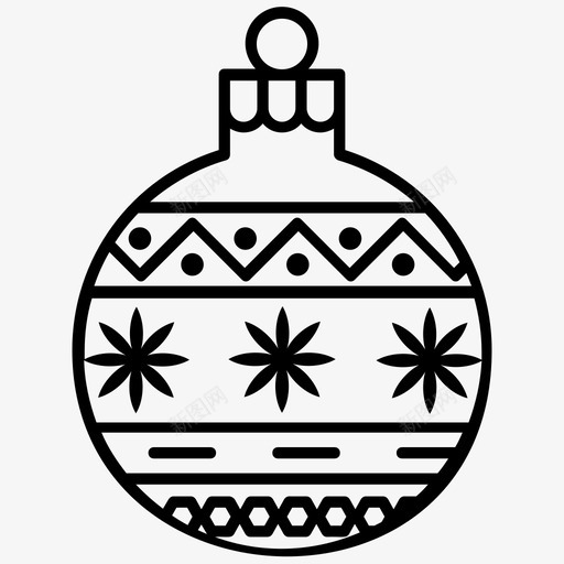 圣诞球节日泡泡节日球图标svg_新图网 https://ixintu.com 圣诞 庆祝 新年 泡泡 派对 节日 装饰 饰品