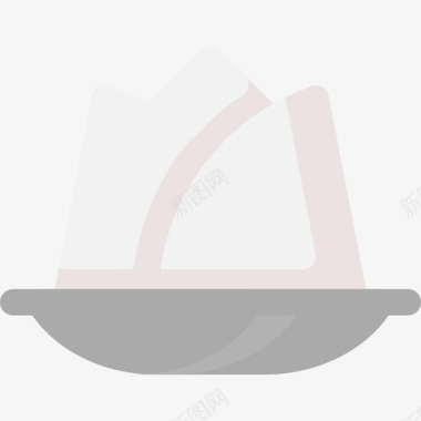 餐巾餐具3扁平图标图标