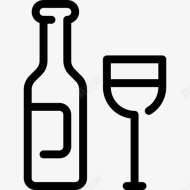 酒生日装饰图标图标