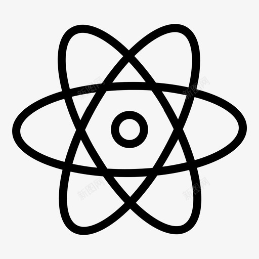原子化学教育图标svg_新图网 https://ixintu.com 化学 化学化 原子 教育 教育科 科学 科学研究