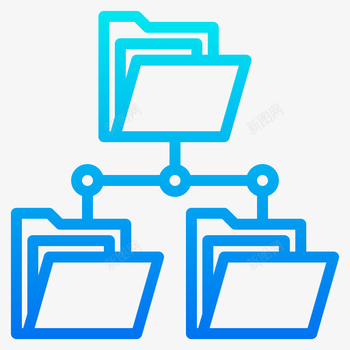 网络网络技术13梯度图标svg_新图网 https://ixintu.com 梯度 网络 网络技术