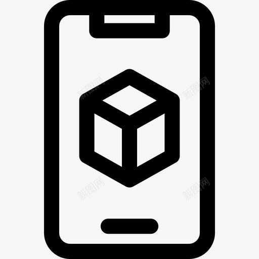 增强现实虚拟现实100线性图标svg_新图网 https://ixintu.com 增强 现实 线性 虚拟现实