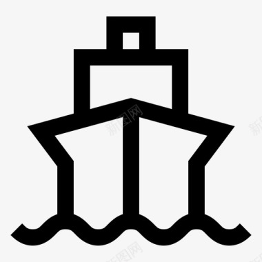 船游船航海图标图标