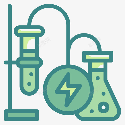 化学创新可再生能源双色调图标svg_新图网 https://ixintu.com 再生 创新 化学 双色 可再 能源 色调